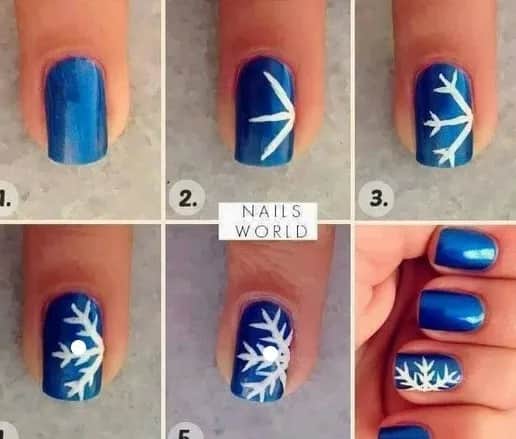 Jak namalować śnieżynkę na paznokciach? Triki i trendy!